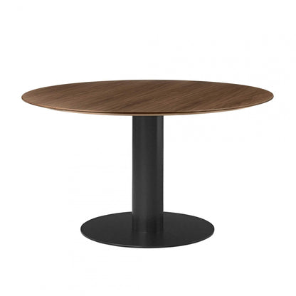 2.0 Dining Tisch Gestell schwarz Ø130cm Schwarz