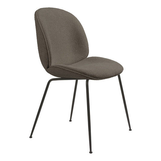 Beetle Stuhl Stoff gepolstert Schwarz