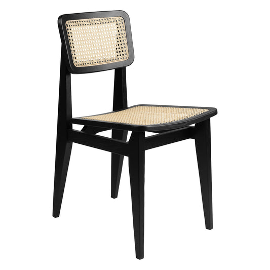 C-Chair All French Cane Stuhl Schwarz