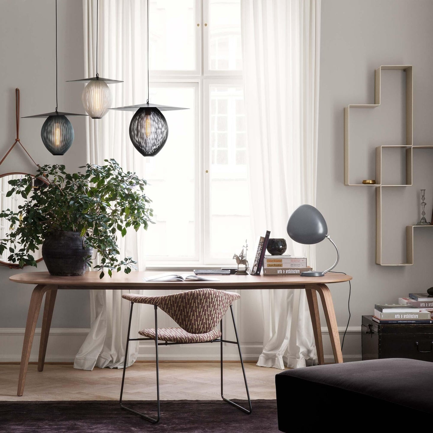 Dining Esstisch Elliptisch Schwarz