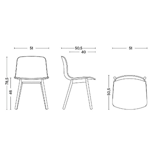About a Chair AAC 12 2.0 Stuhl Eiche matt lackiert