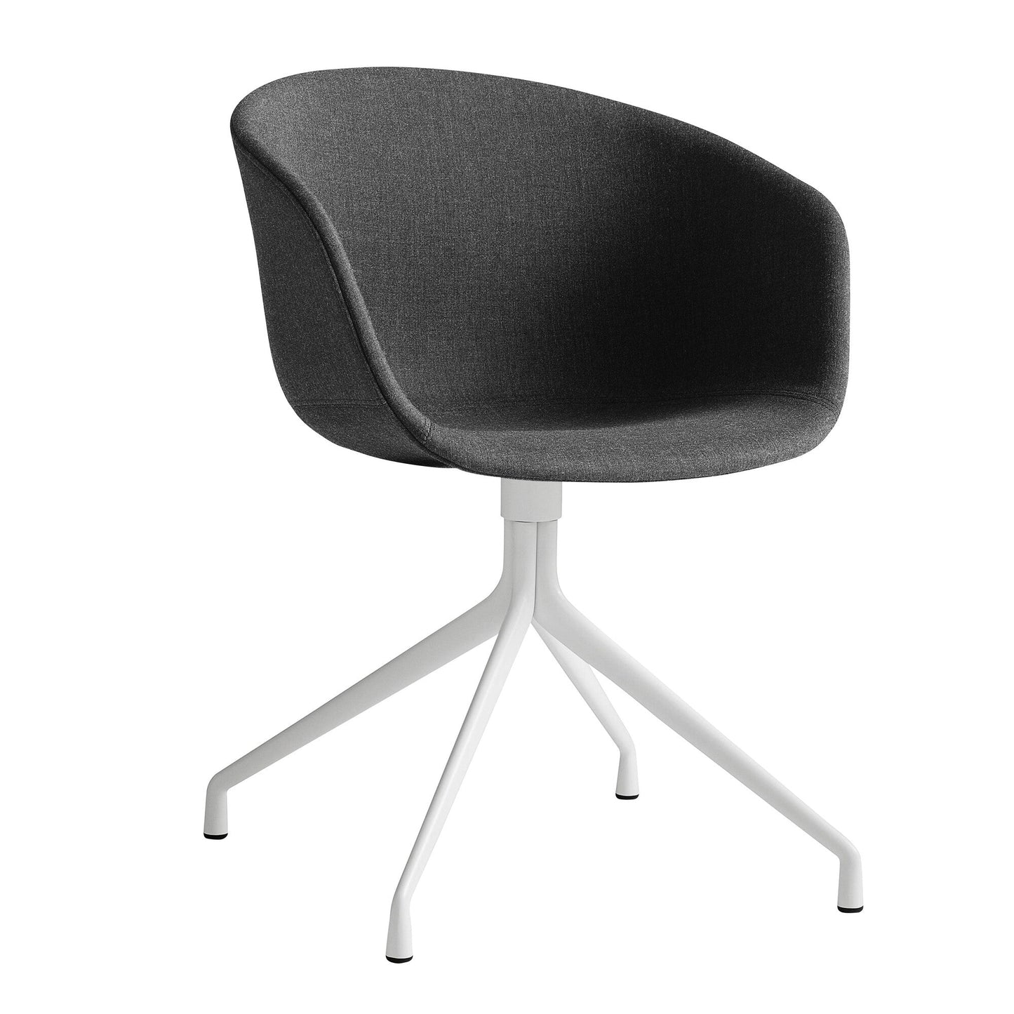 About a Chair AAC 21 Drehstuhl gepolstert Gestell weiß Weiß