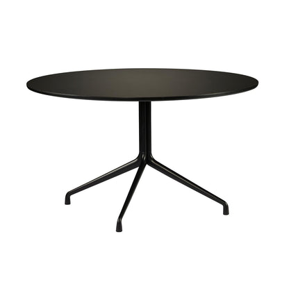About a Table AAT 20 Esstisch Linoleum Ø110cm Schwarz