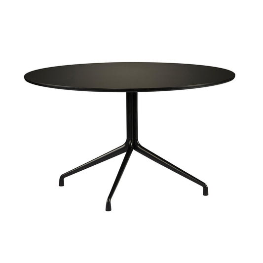 About a Table AAT 20 Esstisch Linoleum Ø110cm Schwarz