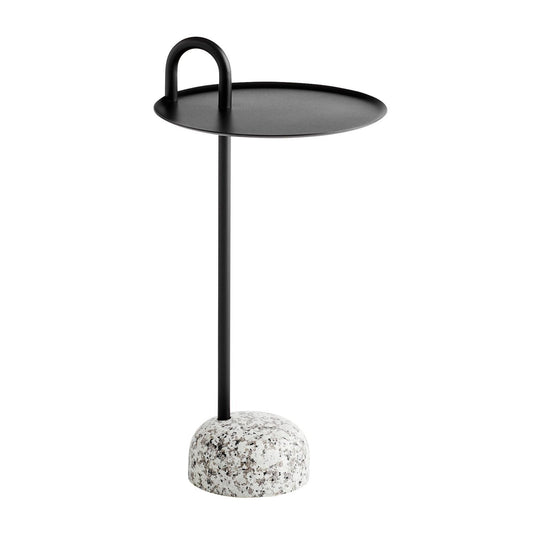 Bowler Beistelltisch Schwarz
