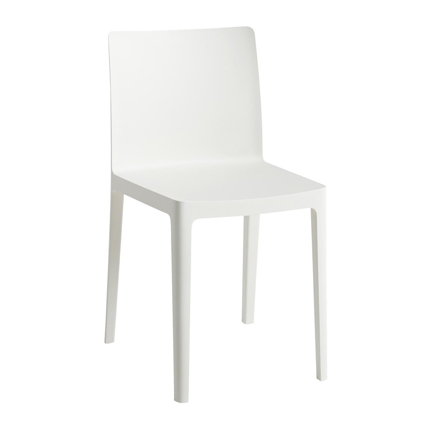 Élémentaire Stuhl Weiß