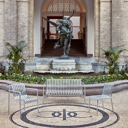 Palissade Dining Gartenarmlehnstuhl Feuerverzinkt