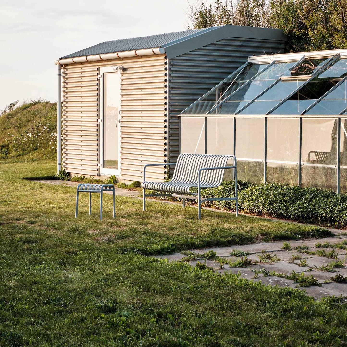 Palissade Dining Gartenbank Feuerverzinkt