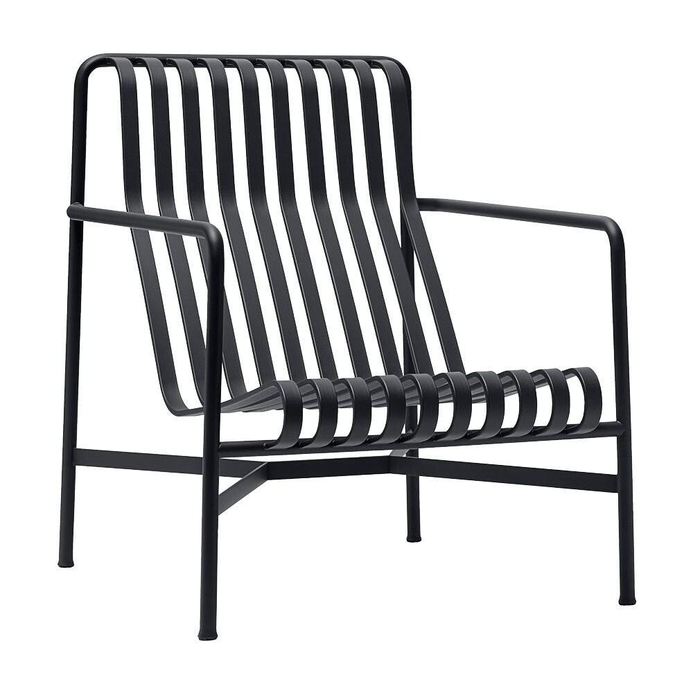 Palissade Lounge Chair High Weiß