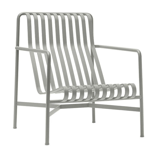 Palissade Lounge Chair High Weiß