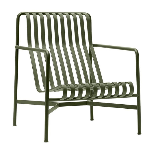 Palissade Lounge Chair High Weiß