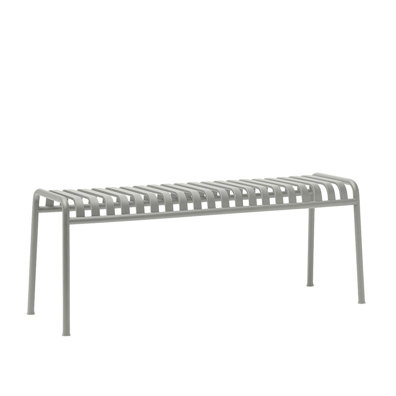 Palissade Gartenbank Weiß