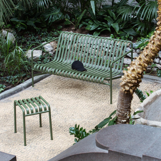 Palissade Gartenhocker Anthrazit