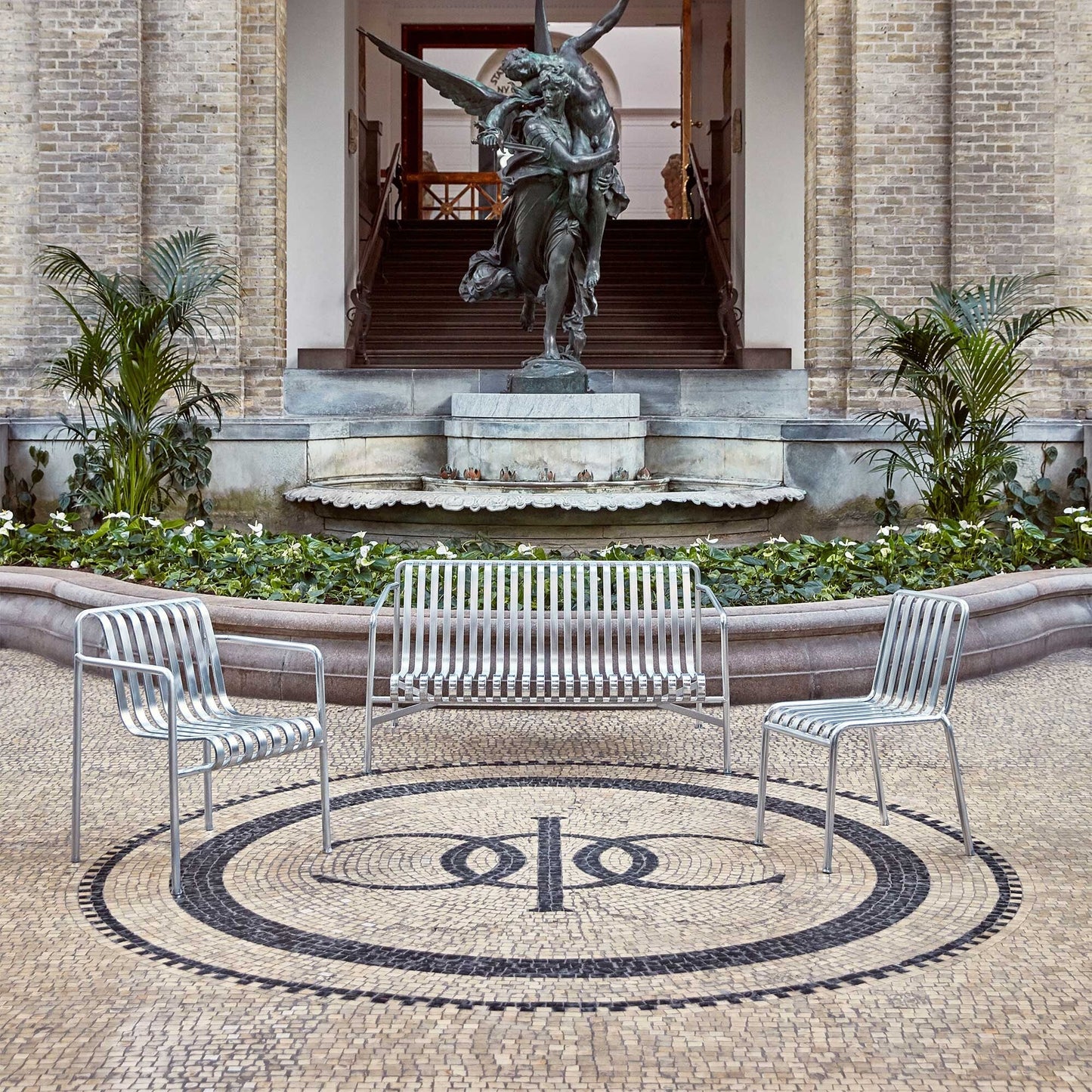 Palissade Gartenstuhl Feuerverzinkt