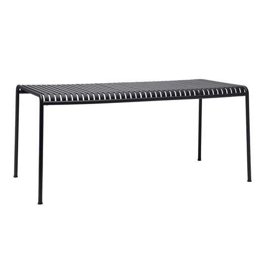 Palissade Gartentisch 170x90cm Anthrazit