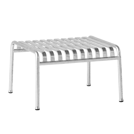 Palissade Ottoman/ Gartenbeistelltisch Feuerverzinkt Natur