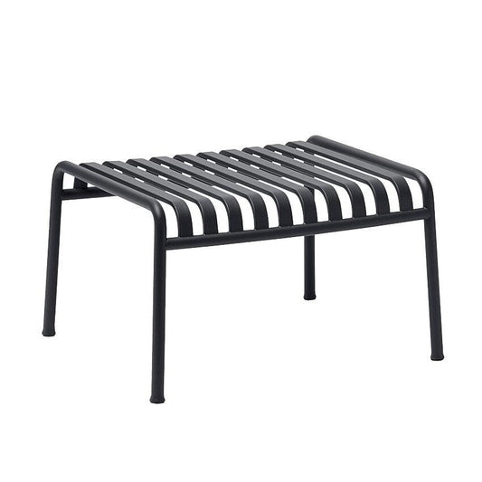 Palissade Ottoman/ Gartenbeistelltisch Weiß