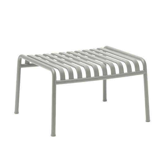 Palissade Ottoman/ Gartenbeistelltisch Weiß