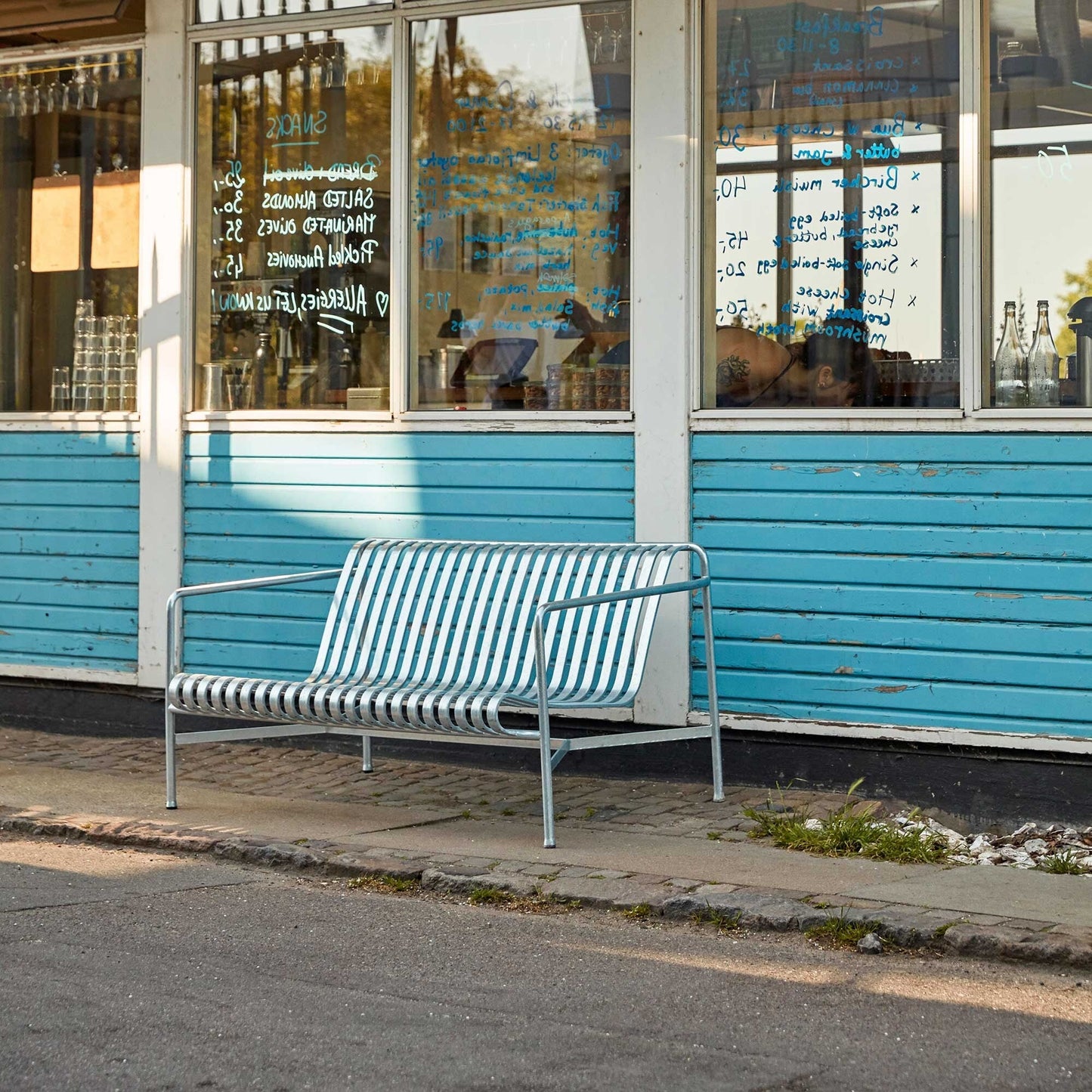 Palissade Outdoor Lounge Sofa Feuerverzinkt