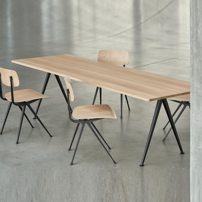 Pyramid 02 Tisch Gestell schwarz 250x85cm Schwarz