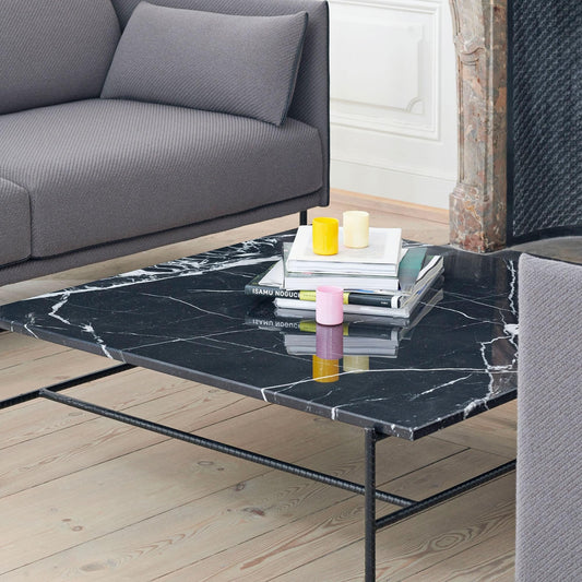 Rebar Kaffeetisch 80x84cm Schwarz