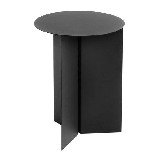 Slit Beistelltisch hoch Schwarz