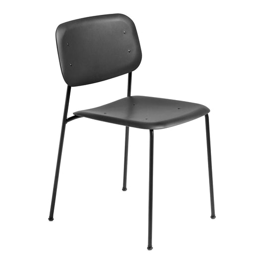 Soft Edge 45 Stuhl Gestell Stahl schwarz Schwarz