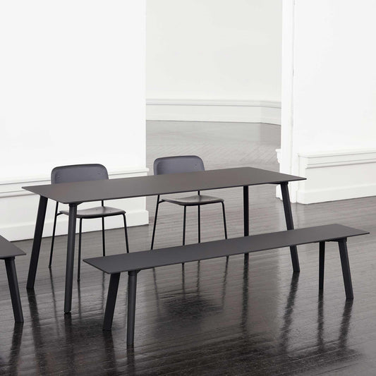 Soft Edge 45 Stuhl Gestell Stahl schwarz Schwarz