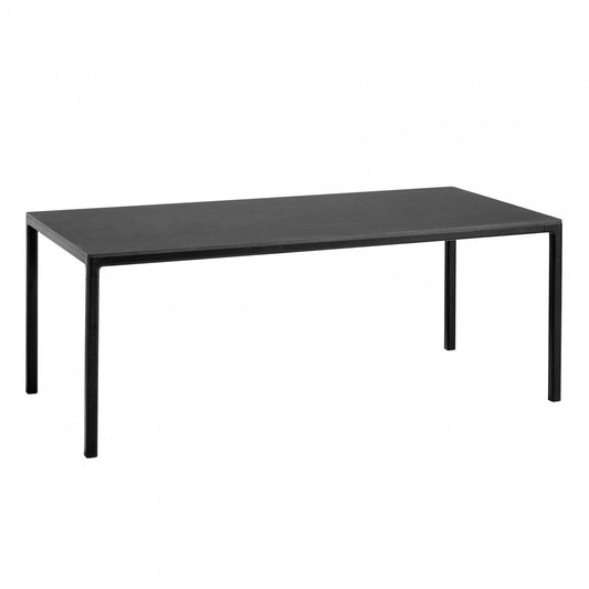 T12 Tisch Linoleum Schwarz