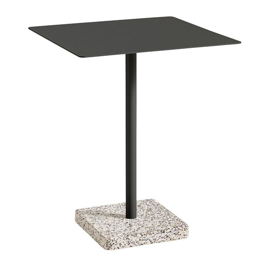 Terrazzo Gartentisch 60x60cm Anthrazit