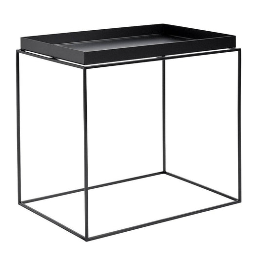 Tray Beistelltisch L Schwarz
