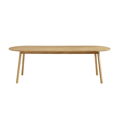 Triangle Leg Tisch 200x85x74cm Natur