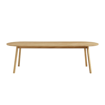 Triangle Leg Tisch 250x85x74cm Natur