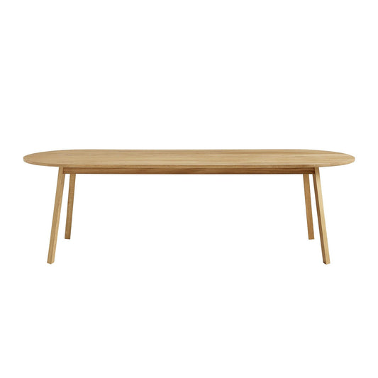 Triangle Leg Tisch 250x85x74cm Natur