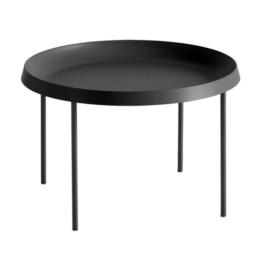 Tulou Couchtisch/Beistelltisch Ø 55cm Schwarz