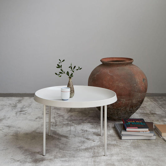 Tulou Couchtisch/Beistelltisch Ø 55cm Schwarz