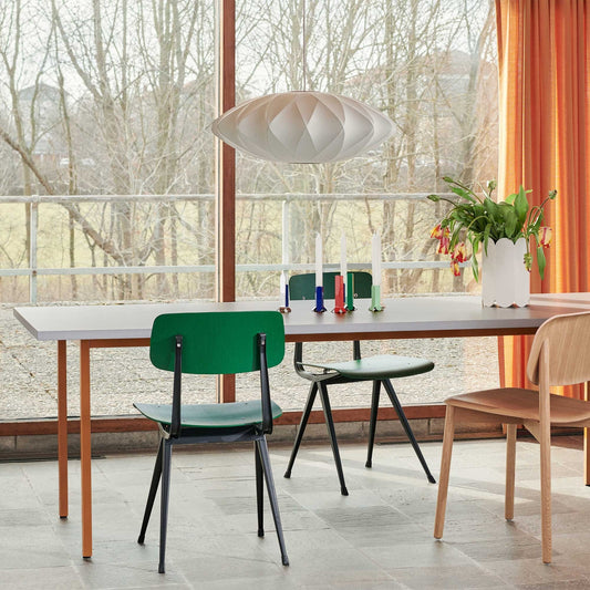 Two-Colour Esstisch 240x90x74cm Hellgrau