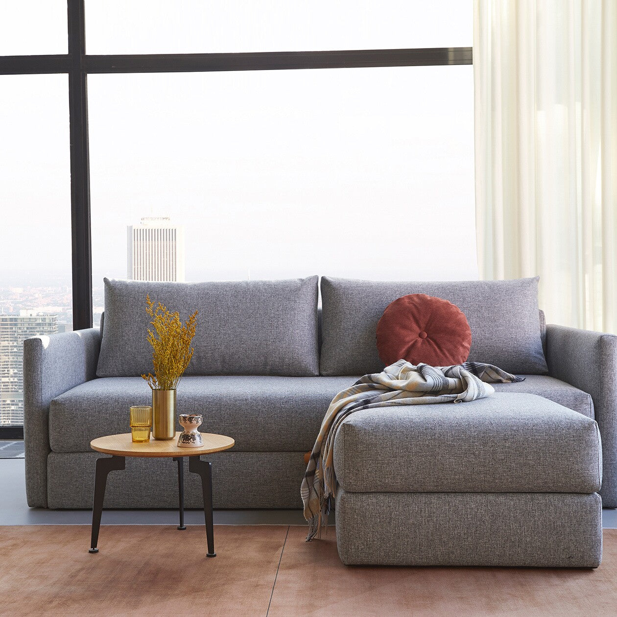 Cornila Pouf mit Stauraum H 45cm