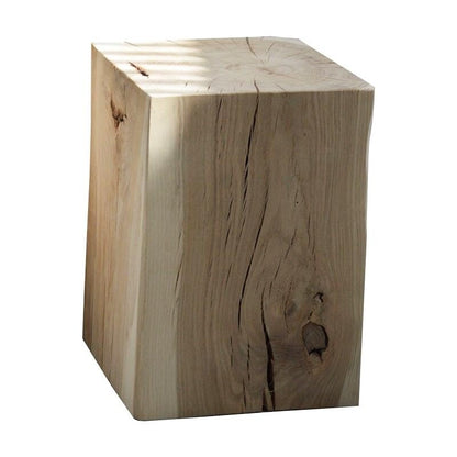 Block Hocker Natur