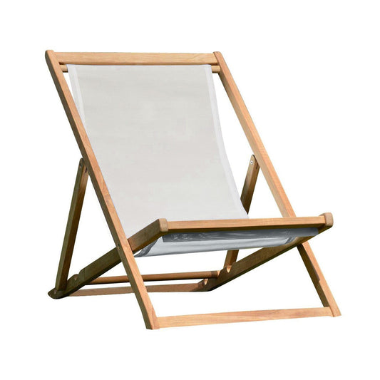 Cannes Deckchair Liegestuhl Schwarz
