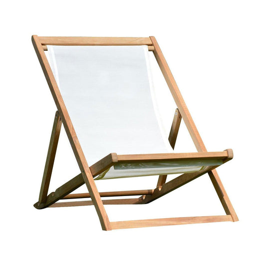 Cannes Deckchair Liegestuhl Schwarz