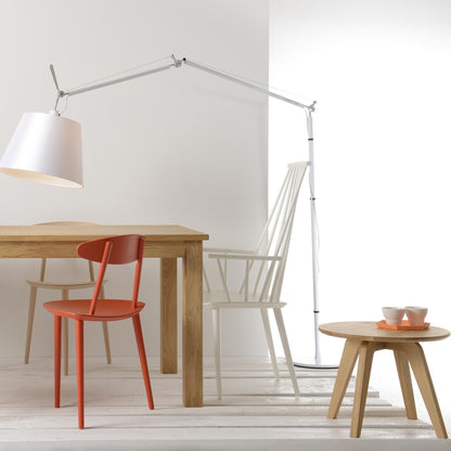 Dweller Massivholz-Beistelltisch Ø50cm Natur