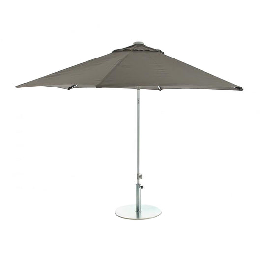 Elba Sonnenschirm rund Taupe