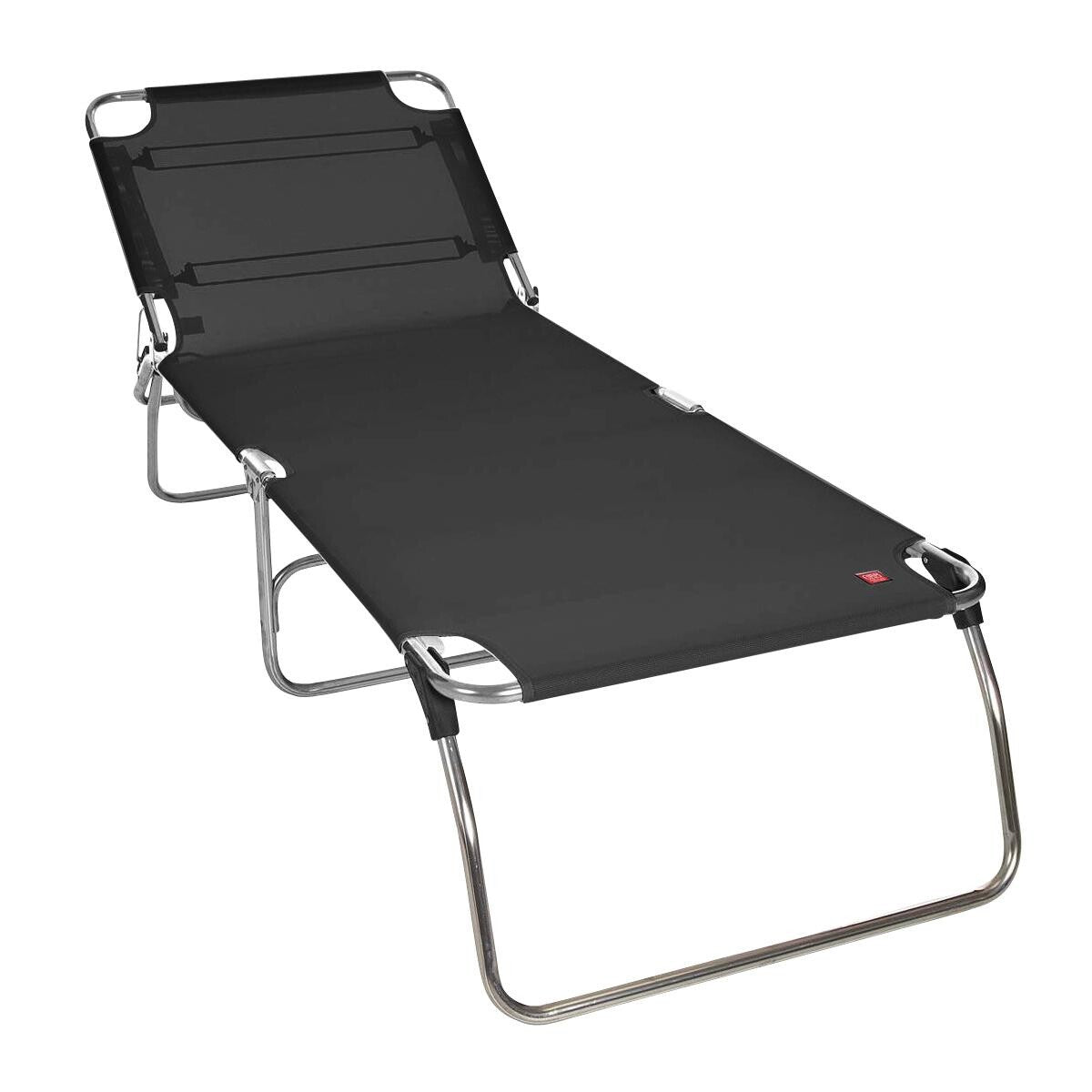 Fiam Amigo Big Sonnenliege Schwarz