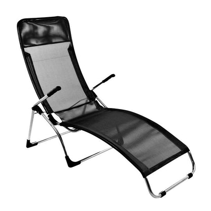 Fiam Samba Sonnenliege Schwarz