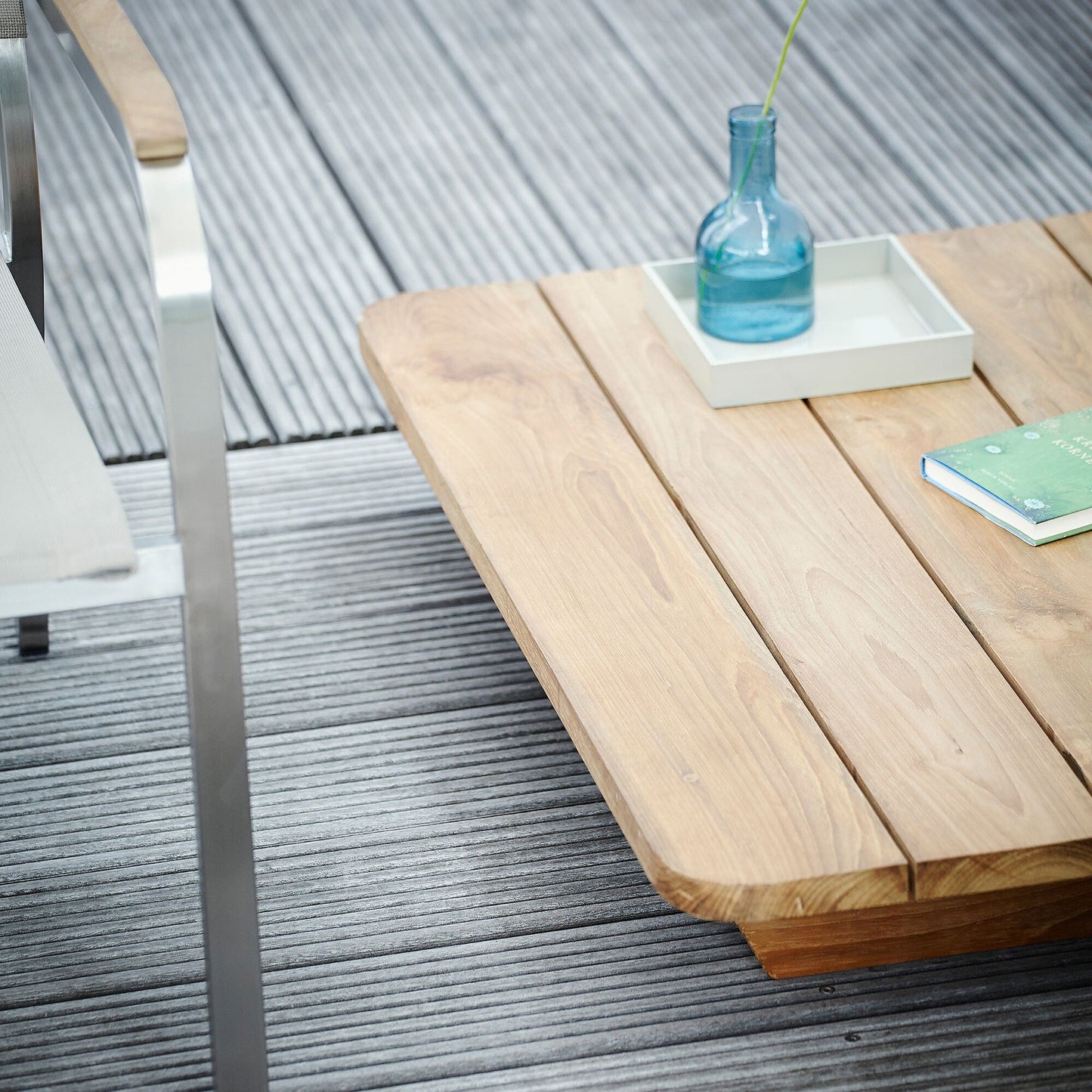 Newport niedriger Gartentisch Natur