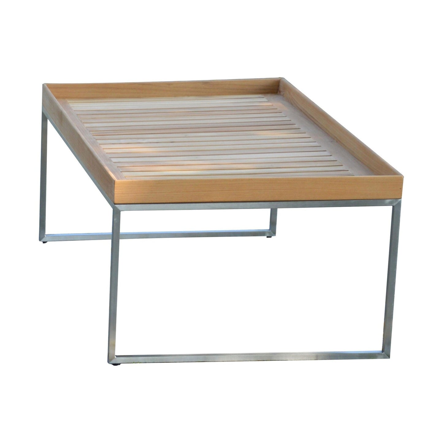 Pizzo 110 Teakholz Garten-Beistelltisch