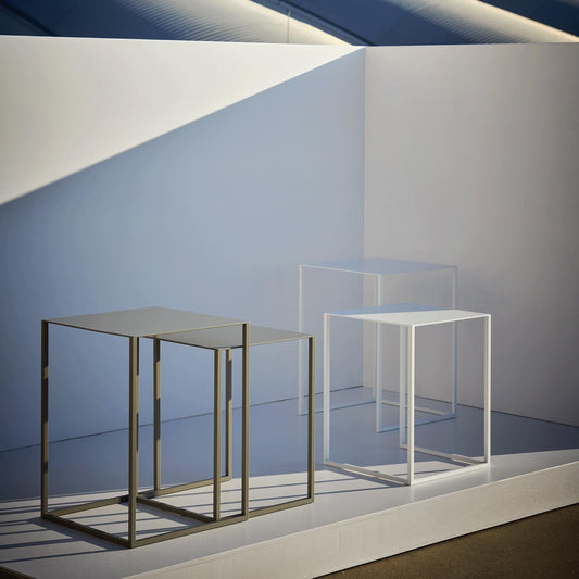 Pur Beistelltisch 2er Set Taupe