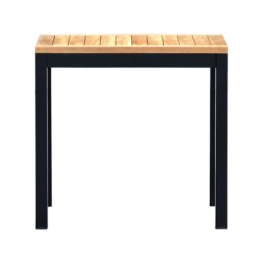 Quadrat Gartentisch Gestell schwarz Schwarz