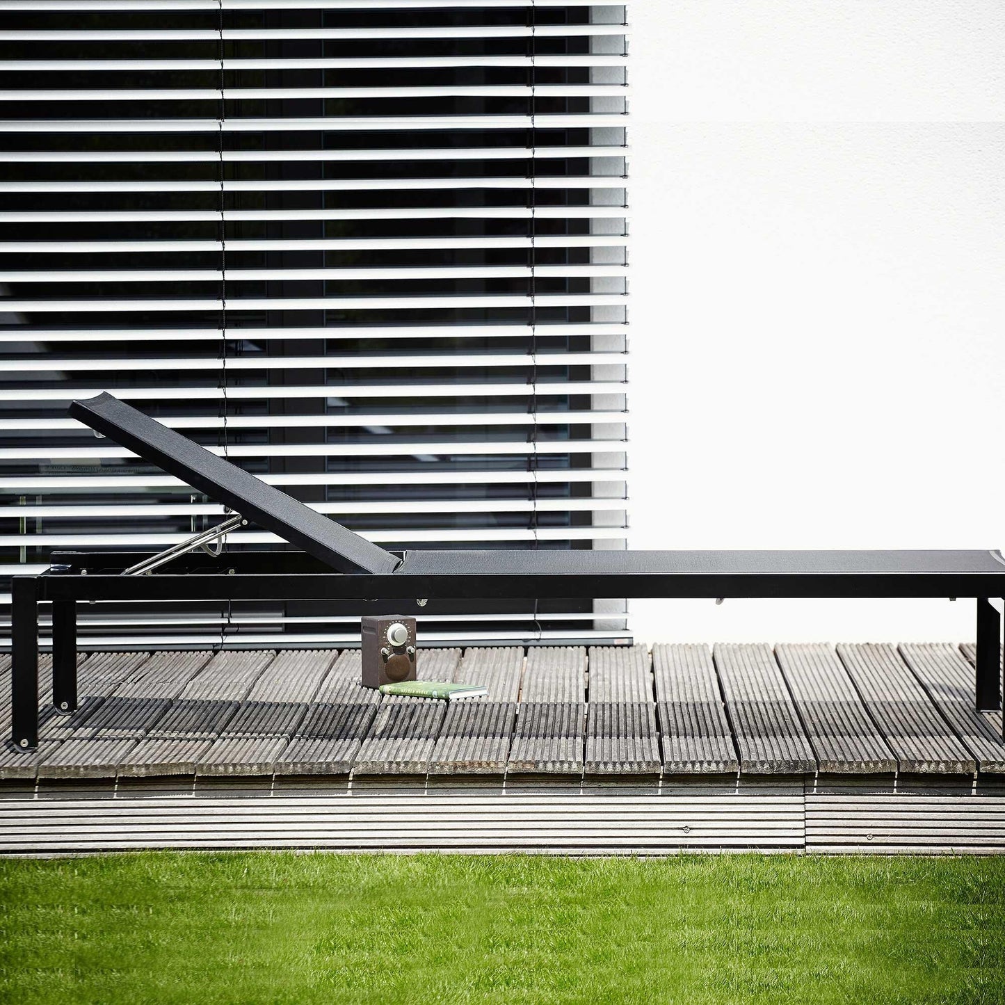 Quadrato Sonnenliege Schwarz